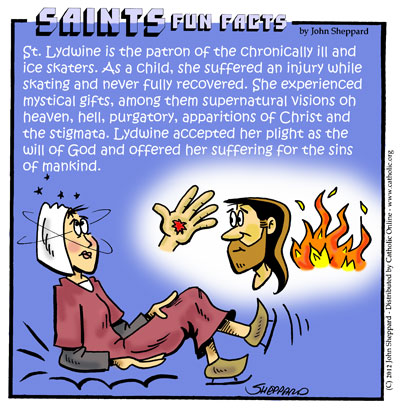 Saints Fun Facts for St. Lydwine