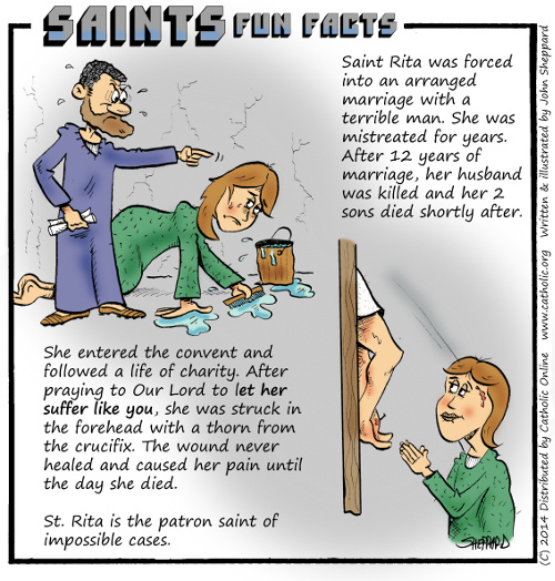 Saints Fun Facts for St. Rita