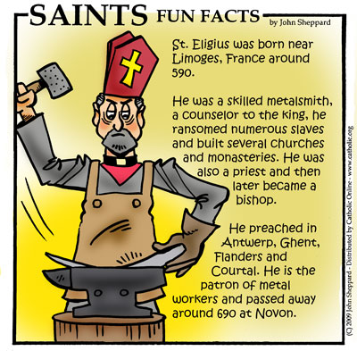 Saints Fun Facts for St. Eligius