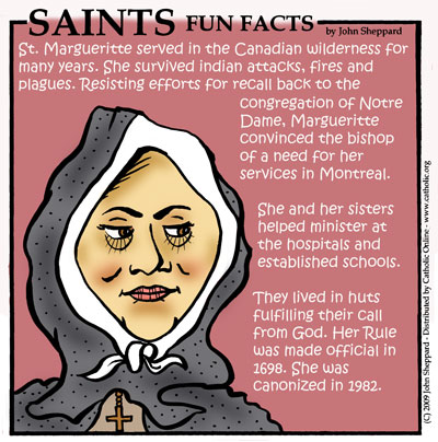 Saints Fun Facts for St. Marguerite Bourgeoys